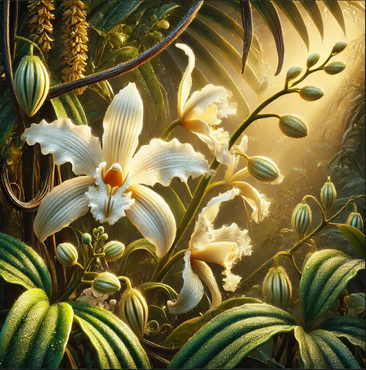 🌿Les orchidées mystérieuses 🌿 La botanique fascinante derrière la vanille : L’histoire botanique de la vanille et ses secrets