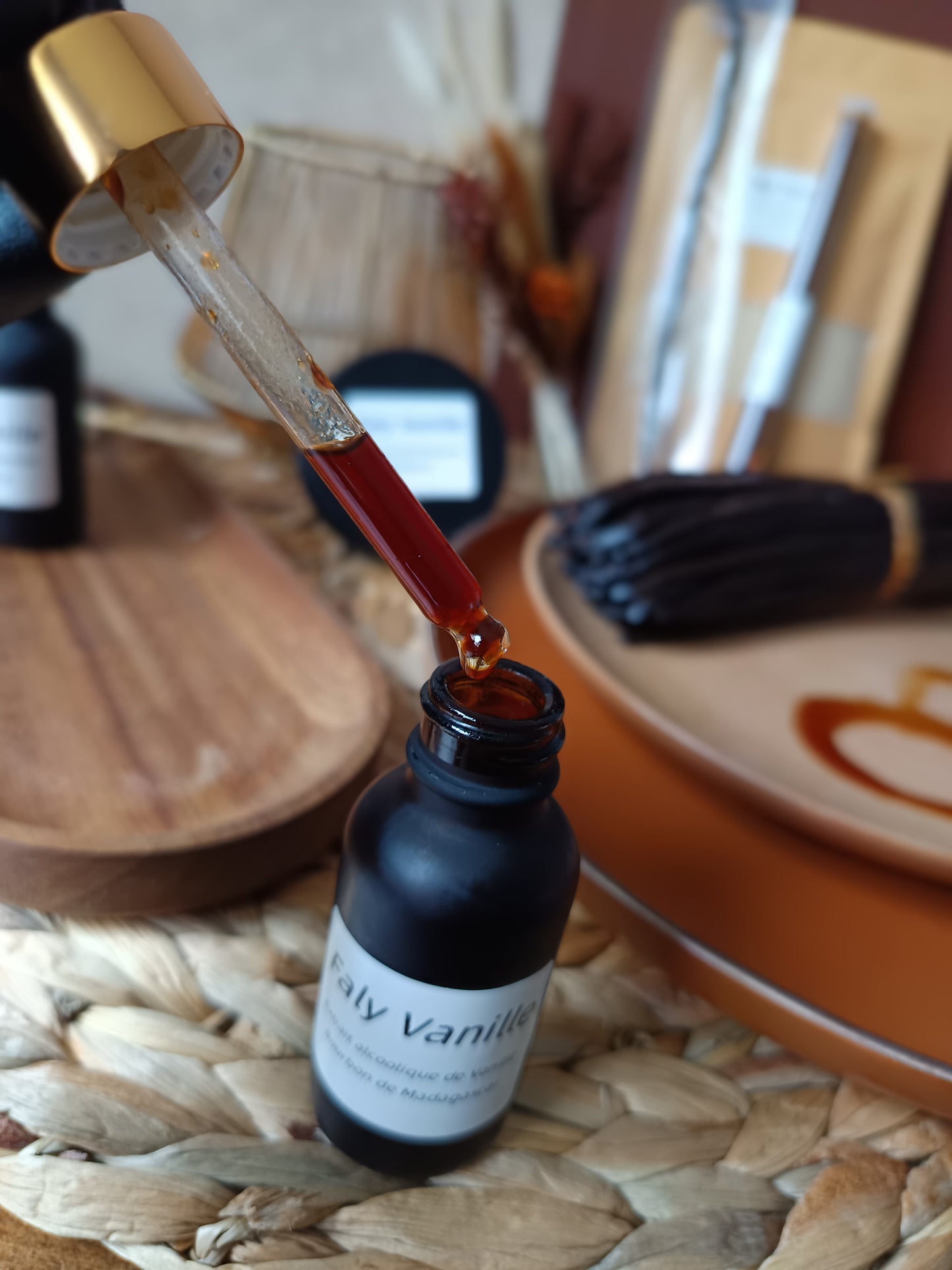 Sirop de Vanille Bourbon de Madagascar – Arôme Naturel – 30ml | Faly Vanille