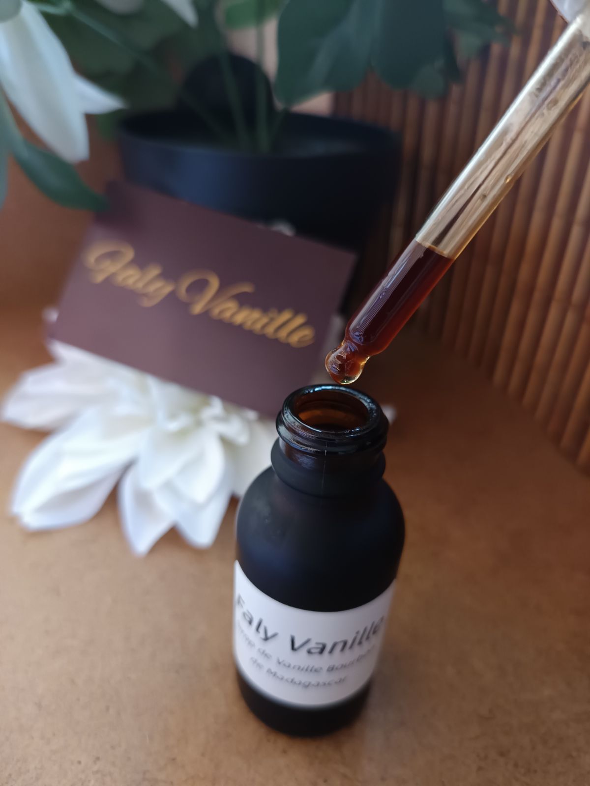 🌿 Arôme sucré de Vanille Bourbon Gourmet de Madagascar (Sirop de vanille) - 30 mL- [Disponibilité prévue entre le 15 et le 28 novembre]